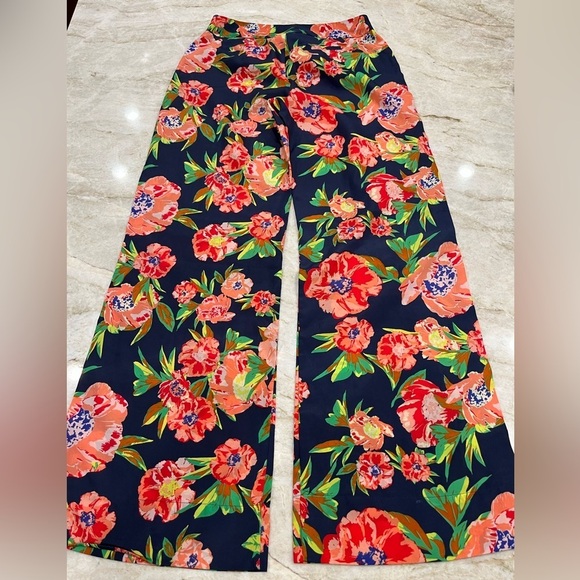 CHORD Wide Leg Peony Floral Pants |‎ Size 2 - Picture 2 of 14